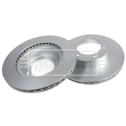 Borg & Beck 2 x Vented Front Brake Discs BBD4217-x2