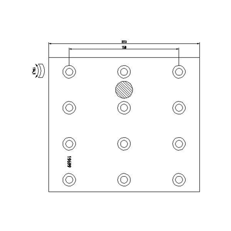 DON Don Cv Brake Lining Set PB18192S7100