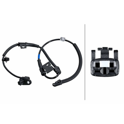 Hella ABS Wheel Speed Sensor Front 6PU 358 251-061