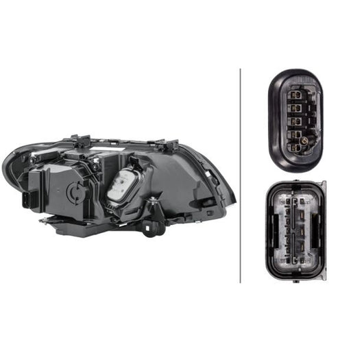 Hella Headlight Headlamp PY21W Left 1EL 224 485-411