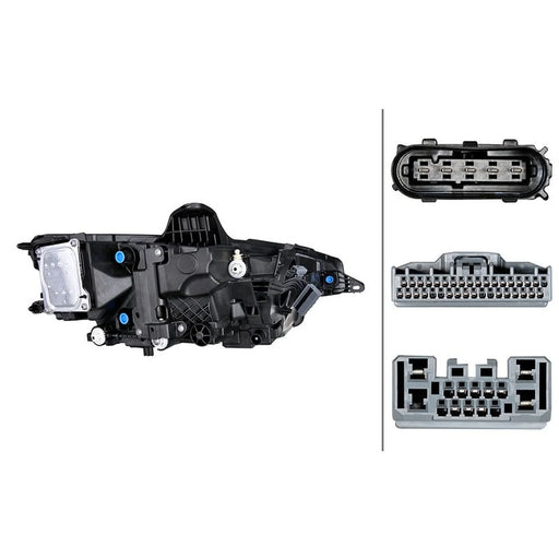 Hella Headlight Headlamp LED Left 1LX 013 507-931