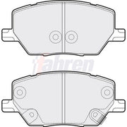 Fahren Front Brake Pad Set fits Alfa Romeo Tonale 2022 on 1.3 1.5 1.6