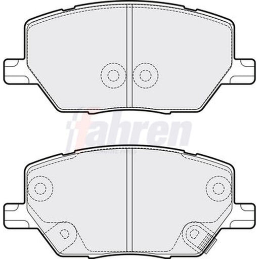 Fahren Front Brake Pad Set FBP3855