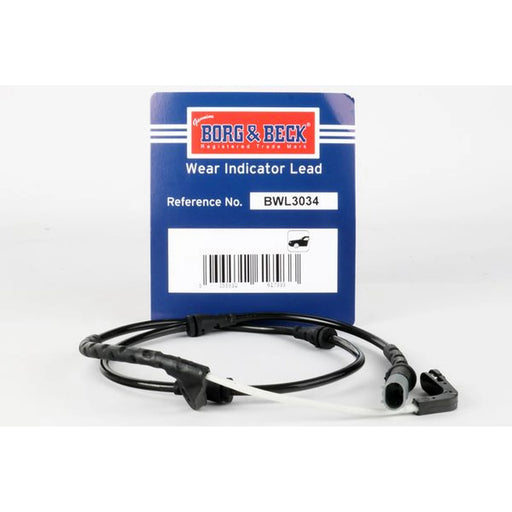 Borg & Beck Brake Pad Wear Sensor Front BWL3034