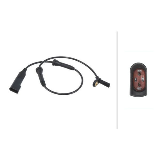 Hella ABS Wheel Speed Sensor Front 6PU 009 106-681