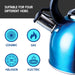 MDS1203 Liberty Blue 2.5 Litre Whistling Kettle CW-T056-B1BL - Liberty Leisure UK - Van Life Living