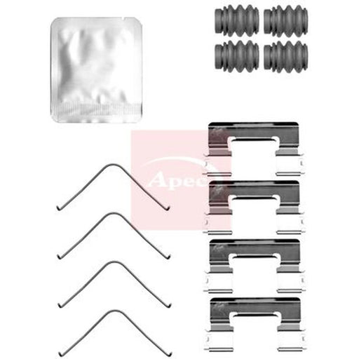 Apec Brake Pad Accessory Fitting Kit Front KIT1556