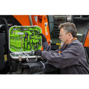 Sealey Mechanic's Tool Kit 144pc Hi-Vis Green AK7980HV Sealey  - Town Parts