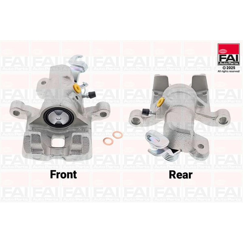 FAI Brake Caliper Assembly Rear Right FCA122R