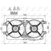 NRF Engine Cooling Fan 47502