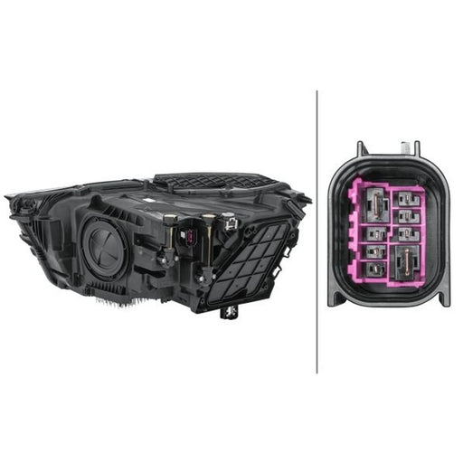 Hella Headlight Headlamp PWY24W Right 1LX 354 870-041
