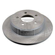 Febi 2 x Solid Rear Brake Discs 108523-x2