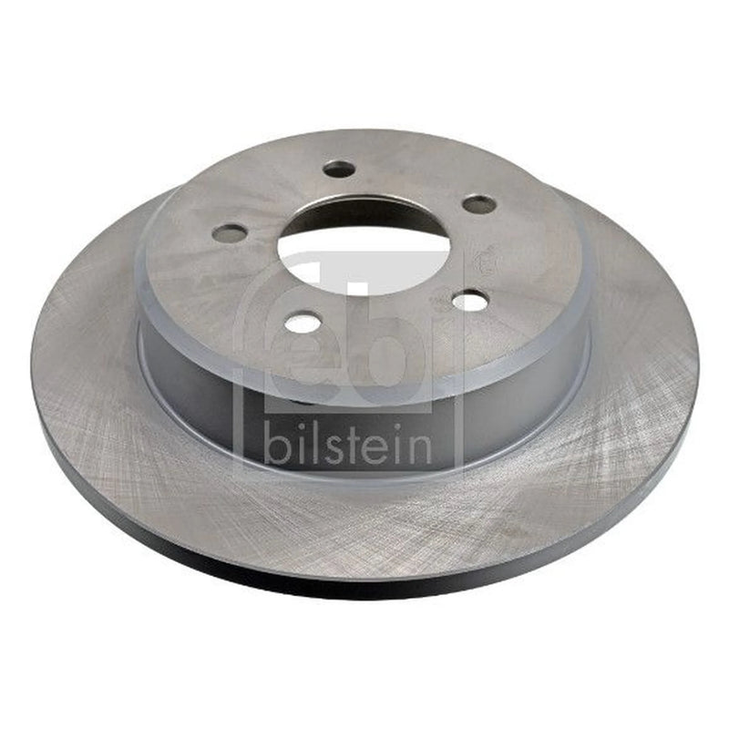 Febi 2 x Solid Rear Brake Discs 108523-x2