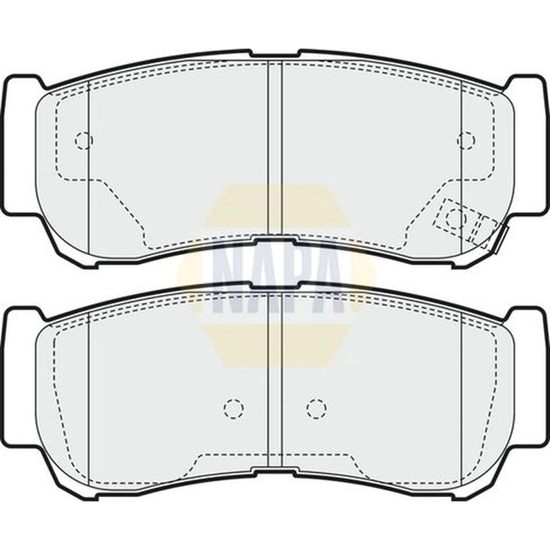 NAPA Rear Brake Pad Set NBP1119