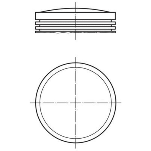 Mahle Piston Cylinder Bore = 72mm 081 59 00