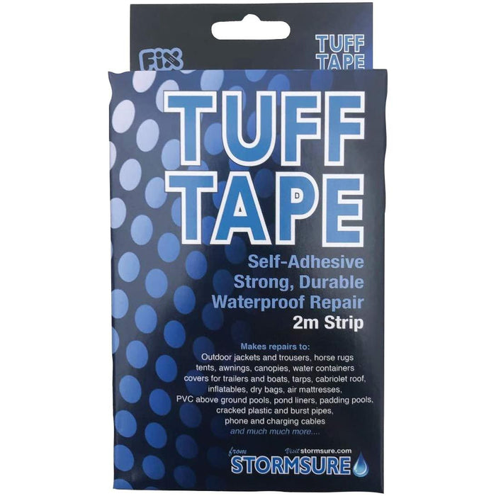 Stormsure Tuff Tape 2mtr x 7.5cm strip tuff2.0 - Quest - Van Life Living