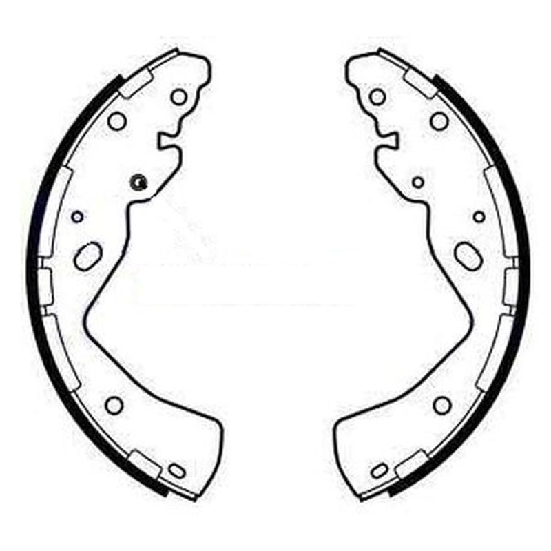 Mintex Brake Shoe Set Axle Kit MFR772