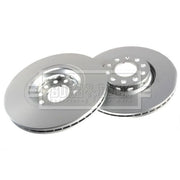 Borg & Beck 2 x Vented Front Brake Discs BBD4243-x2