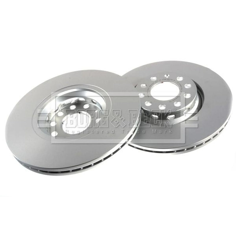 Borg & Beck 2 x Vented Front Brake Discs BBD4243-x2