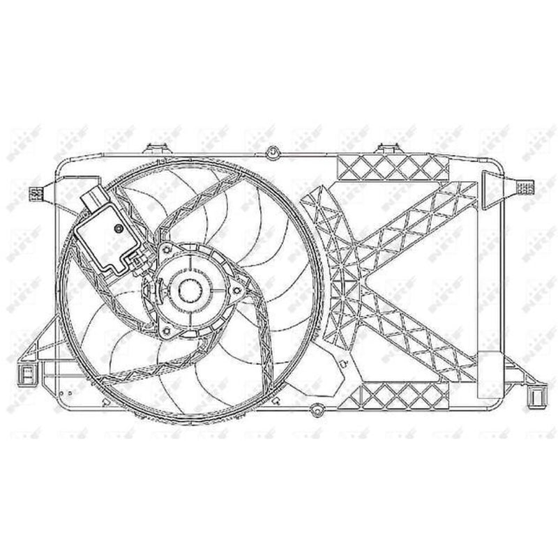 NRF Engine Cooling Fan 47264