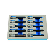 Laser Long Hex Socket Bit Set 3/8"D 10pc 7163 Laser  - Town Parts