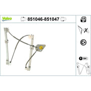 Valeo Electric Window Regulator Lifter Left Front 851046