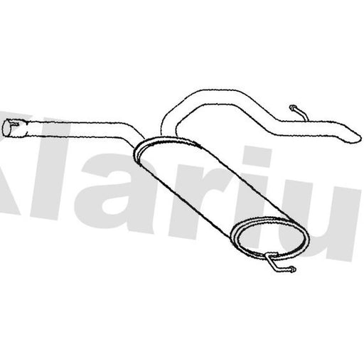 Klarius Box With Tail Pipe Rear RN942Q