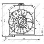 NRF Engine Cooling Fan 47032
