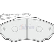Fahren Front Brake Pad Set FBP3119