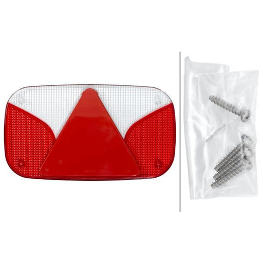 Hella Lens Gr Horiz Smiley 9EL 9EL 990 632-041 NA093 9EL 990 632-041