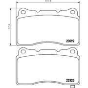 Mintex Front Brake Pad Set MDB2592