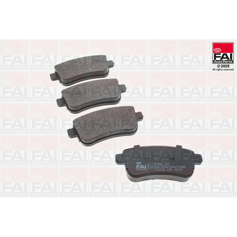 FAI Rear Brake Pad Set BP399