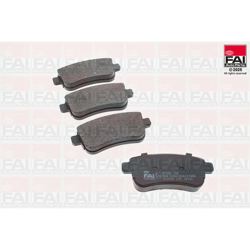 FAI Rear Brake Pad Set BP399