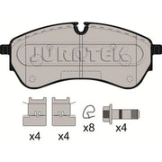 Juratek Front Brake Pad Set JCP8205
