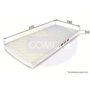 Comline Cabin Air Filter (Pollen Filter) EKF240