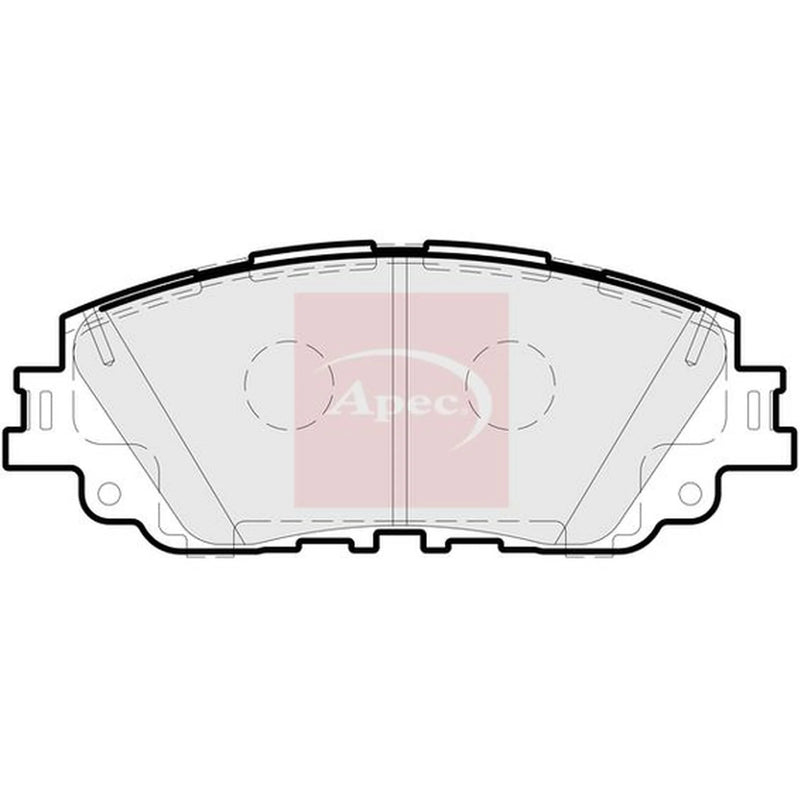 Apec Front Brake Pad Set PAD2292