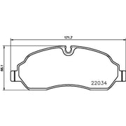 DON Front Brake Pad Set PCP1870