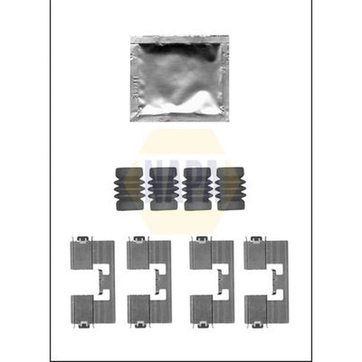 NAPA Brake Pad Accessory Fitting Kit Rear NFK1168
