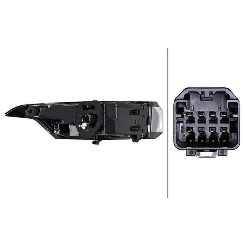 Hella Tail Light / Lamp LED Right 2SD 015 019-121