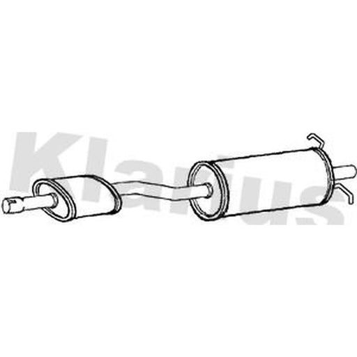 Klarius Box With Centre Pipe Centre FE1050W