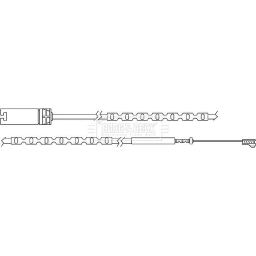Borg & Beck Brake Pad Wear Sensor Rear BWL3055