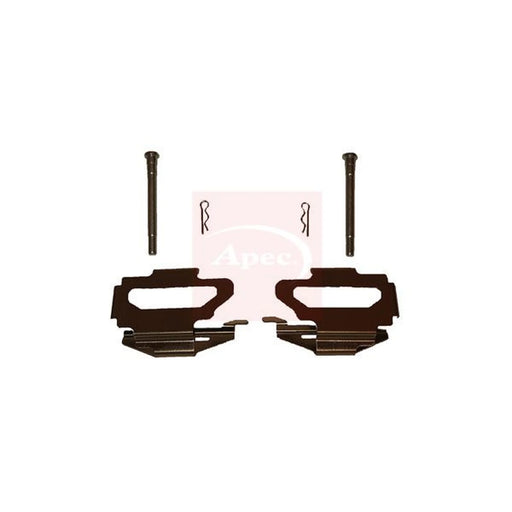 Apec Brake Pad Accessory Fitting Kit Front KIT417
