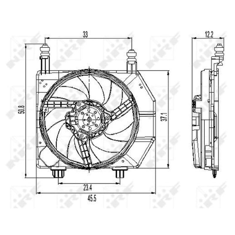 NRF Engine Cooling Fan 47261