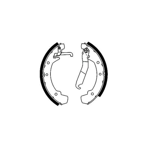 Mintex Brake Shoe Set Axle Kit MFR308