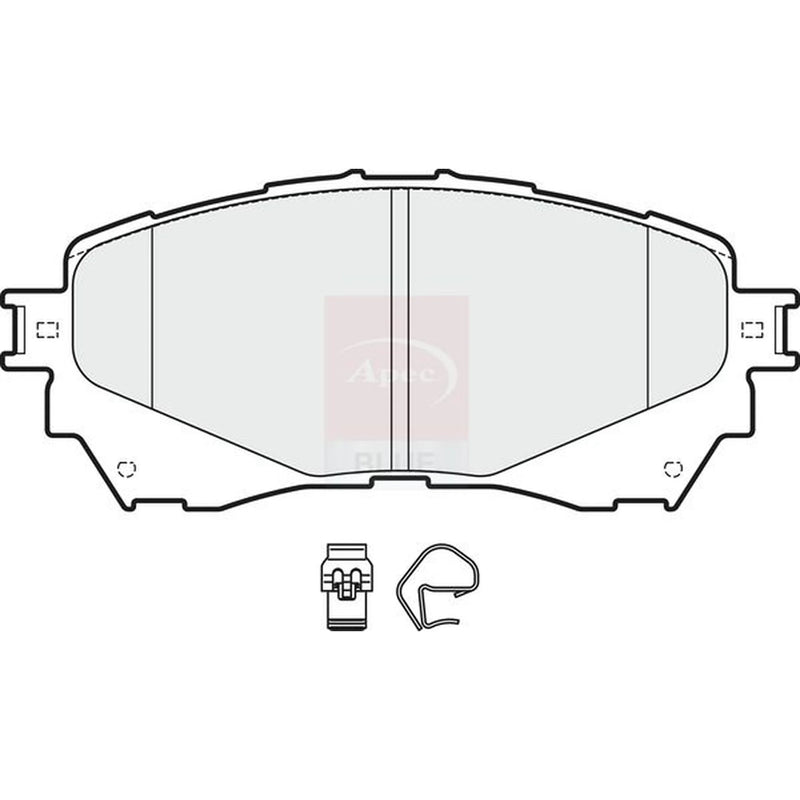 Apec Front Brake Pad Set PD3735