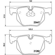 Mintex Rear Brake Pad Set MDB2569