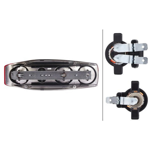 Hella Tail Light / Lamp P21/5W Right 2VA 341 419-021