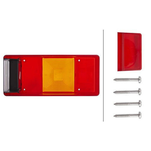 Hella Tail Light Assembly Lens Left 9EL 147 096-031