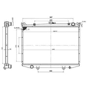 NRF Engine Radiator 503492