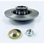 Juratek 2 x Solid Rear Brake Discs VAU111C-x2